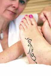 Reflexology. 2014 tattoo